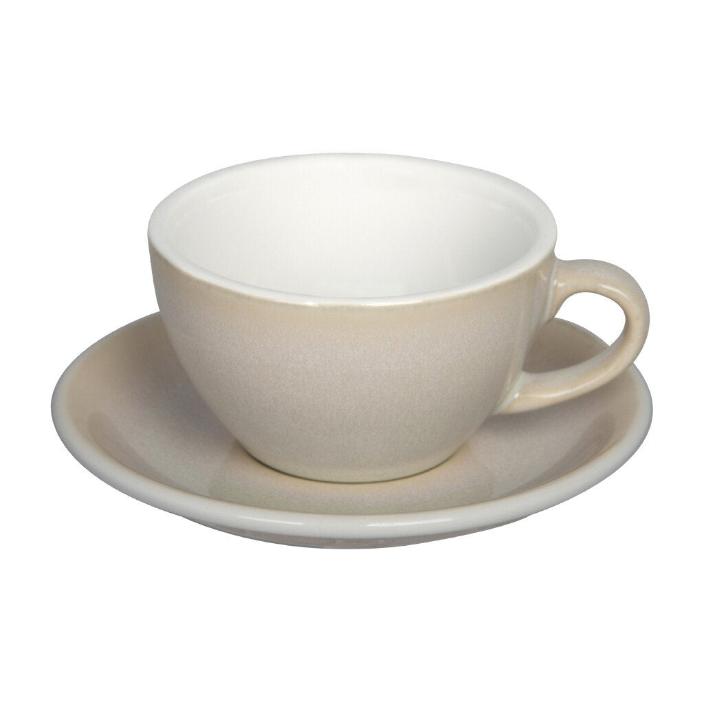 EGG 200ml Cappuccino Cup & Saucer (Potters Colours)