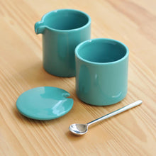 Load image into Gallery viewer, 90ml Sugar and Creamer + Spoon Set
