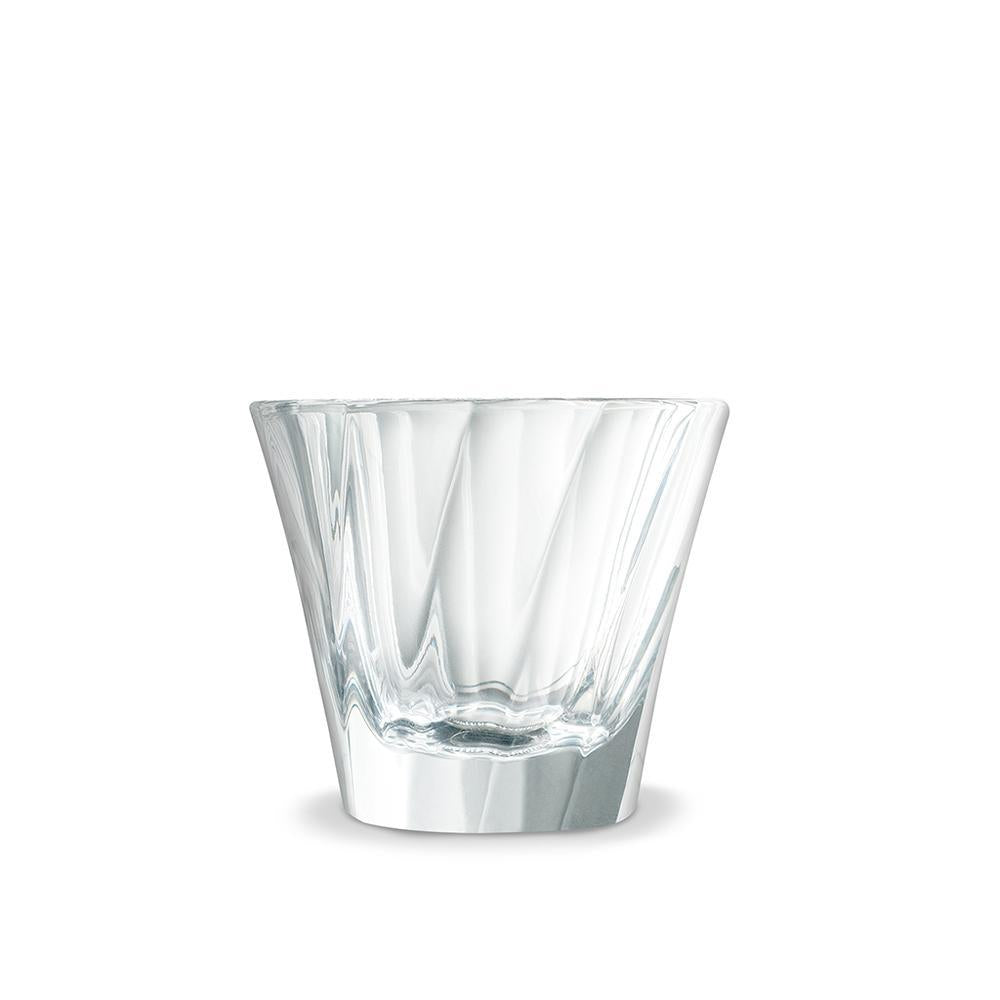 URBAN GLASS 70ml Twisted Espresso Glass (Clear)