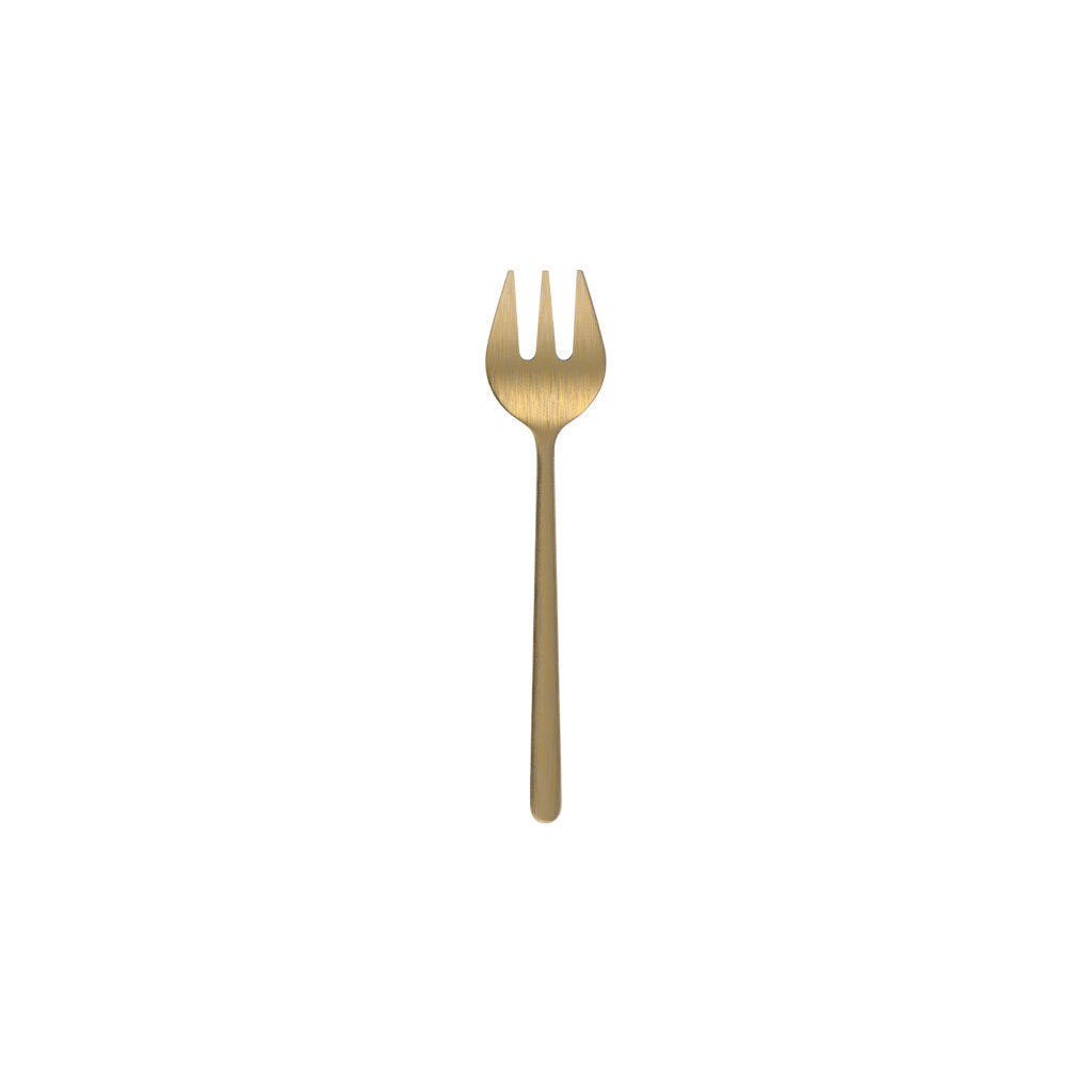 14cm Cake Fork (Brass)