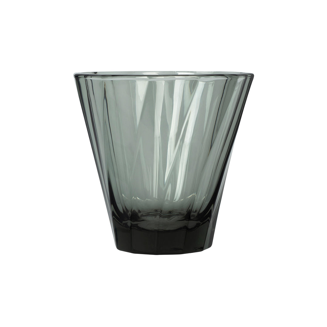 URBAN GLASS 180ML Twisted Cappuccino Glass (Black)