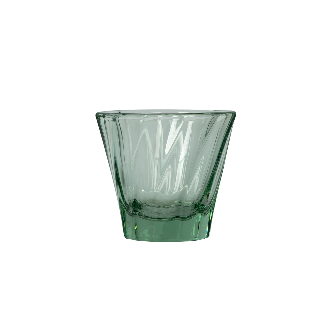 URBAN GLASS 70ml Twisted Espresso Glass (green)