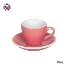 Load image into Gallery viewer, EGG 80ml Espresso Cup &amp; Saucer (Potters Colours)
