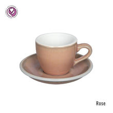 Load image into Gallery viewer, EGG 80ml Espresso Cup &amp; Saucer (Potters Colours)
