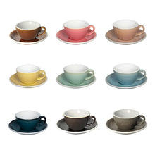 Load image into Gallery viewer, EGG 200ml Cappuccino Cup &amp; Saucer (Potters Colours)
