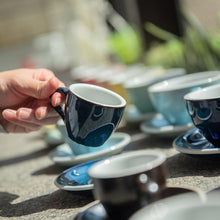 Load image into Gallery viewer, EGG 80ml Espresso Cup &amp; Saucer (Potters Colours)
