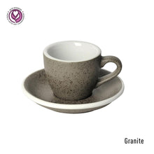Load image into Gallery viewer, EGG 80ml Espresso Cup &amp; Saucer (Potters Colours)
