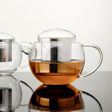 Load image into Gallery viewer, PRO TEA 900ML GLASS TEAPOT WITH INFUSER (CLEAR)

